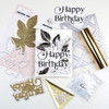 Pinkfresh Studio Hot Foil Plate-Detailed Leaf PF183322