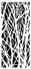 3 Pack Creative Expressions DL Stencil 4"X8" By Andy Skinner-Woodland CEAST017