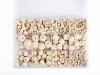 CousinDIY Unfinished Wood Beads 961/Pkg-Assorted - 40001235 CousinDIY Unfinished Wood Beads 961/Pkg-Assorted - 40001235