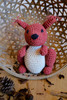 Hoooked Amigurumi DIY Kit W/Eco Barbante Yarn-Squirrel Suzy - Brick - PAK237