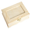 CousinDIY Unfinished Wood Frame Box-6.5"X4.8"X2.8" - 40001386 CousinDIY Unfinished Wood Frame Box-6.5"X4.8"X2.8" - 40001386