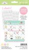 Day To Day Calendar Numbers Clear Stickers-12 Months - DAYT8061 - 842715080614
