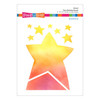 Stampendous Stencils-Starry Backdrop STN043 - 813233033888