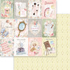 3 Pack Asuka Studio Double-Sided Paper Pack 6"X6" 24/Pkg-Dusty Rose MP-61068