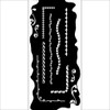 3 Pack Stamperia Stencil 4.72"X9.84"-Create Happiness Welcome Home Borders KSTDL79