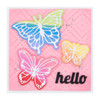 Spellbinders Etched Dies By Simon Hurley-Brilliant Butterflies -Metamorphosis S6205