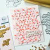 Pinkfresh Studio Hot Foil Plates-Wonderful Sentiments PF193123