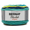 Bernat Blanket Stripes Yarn-Acid Aqua 161276B-76049 - 057355457669