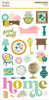 Flea Market Chipboard Stickers 6"X12"FLE19616 - 810112380545