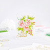 Pinkfresh Studio Hot Foil Plate-Floral Trio PF192123