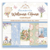 Stamperia Double-Sided Paper Pad 8"X8" 10/Pkg-Create Happiness Welcome Home - SBBS77 - 5993110026068