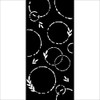 Stamperia Stencil 4.72"X9.84"-Create Happiness Welcome Home Garlands -KSTDL76