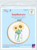 Jack Dempsey Stamped Hoop Kits 6"-Sunflowers 4096 716 - 013155197167