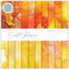 Craft Consortium Double-Sided Paper Pad 6"X6" 40/Pkg-Ink Drops - Sunset, 20 Designs - CPAD024B - 5060921931208