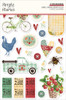 2 Pack Simple Stories Sticker Book 12/Sheets-Simple Vintage Berry Fields, 386/Pkg BER20125 - 810112382259