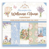 2 Pack Stamperia Double-Sided Paper Pad 8"X8" 10/Pkg-Create Happiness Welcome Home SBBS77 - 5993110026068