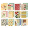2 Pack Simple Stories Double-Sided Paper Pad 6"X8" 24/Pkg-Simple Vintage Berry Fields BER20119