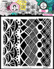 Art By Marlene Signature Collection 7.87"X7.87" Stencil-Nr. 207, Playful Textures - MASK207 - 8713943142752 Art By Marlene Signature Collection 7.87"X7.87" Stencil-Nr. 207, Playful Textures - MASK207 - 8713943142752