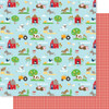 25 Pack EIEIO Double-Sided Cardstock 12"X12"-On The Farm BBEI12-2661 - 819812014095