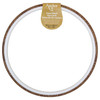 3 Pack - Anchor Faux Wood Round Embroidery Hoop 10"- - A4407010 - 073650065286