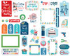 3 Pack Carta Bella Cardstock Ephemera 33/Pkg-Frames & Tags, Happy Crafting CR157025