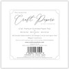 5 Pack Craft Consortium Double-Sided Paper Pad 6"X6" 40/Pkg-Ink Drops Organic, 20 Designs CPAD027B