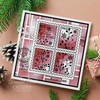 3 Pack Woodware Clear Stamp 3"X4"-Christmas Postmarks FRM069