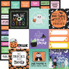 25 Pack Monster Mash Double-Sided Cardstock 12"X12"-4"x4" Journaling Cards EPMM12-23009 - 691835199610