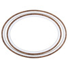 3 Pack - Anchor Faux Wood Oval Embroidery Hoop 8"-Interior Of Oval Hoop Is 6"X7.5" - A4407X08