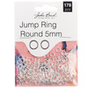 3 Pack John Bead Jump Ring Round 5mm 178/Pkg-Silver 1401002 - 665772202986
