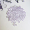 3 Pack Dress My Craft Water Droplet Embellishments 8g-Pastel Lilac Heart Assorted Sizes DMCF5167