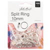 3 Pack John Bead Split Ring 10mm 100/Pkg-Silver 1401145 - 665772231627