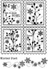 2 Pack Woodware Clear Stamps 4"X6"-Winter Postage FRS1017