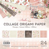 3 Pack Asuka Studio Collage Origami Paper 6"X6" 24/Pkg-Beary Sweet MP-61260 - 4582248612604