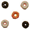 6 Pack Buttons Galore Flatbackz Embellishments-Donuts FBZ-113