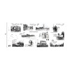 2 Pack - Idea-Ology Collage Paper 6"X6yds-Photographic - TH94319 2 Pack - Idea-Ology Collage Paper 6"X6yds-Photographic - TH94319