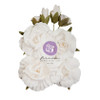 3 Pack Prima Marketing Sharon Ziv Paper Flowers-Lily White SZ661113