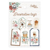 4 Pack - Coffee Break Double-Sided Cardstock Tags 7/Pkg-#03 - P13COF23 - 5905523081350