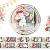 3 Pack - Asuka Studio Washi Tape 15mmX5m-Moon Bunny 1 - MP-61248 - 4582248612482