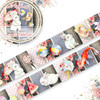 3 Pack Asuka Studio Washi Tape 15mmX5m-Moon Bunny 1 MP-61248