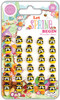 5 Pack Craft Consortium Laser-Cut Adhesive Wooden Shapes 30/Pkg-Let Spring Begin Bees CWDNS021 - 5060921931284