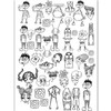 3 Pack Dress My Craft Transfer Me Sheet A4-Alien Characters MCDP4655 - 194186008896