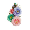 3 Pack Prima Marketing Mulberry Paper Flowers-Sunshine Plant/The Plant Department P664350