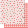 12 Pack Fruit Salad Double-Sided Cardstock 12"X12"-One In A Melon LFFS12-3147 - 789554579155