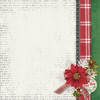 25 Pack Simple Vintage Dear Santa Double-Sided Cardstock 12"X12"-Holly + Jolly SVD12-20804