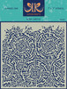 2 Pack Creative Expressions 7"X7" Stencil By Katkin Krafts-A-maze-ing KKST007 - 5055305983010