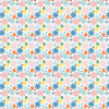25 Pack Happy Crafting Double-Sided Cardstock 12"X12"-Die Cut Flowers CBHCR157-12