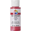 6 Pack Delta Ceramcoat Acrylic Paint 2oz-Fire Red/Transparent 2000-2083 - 017158208325