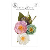 3 Pack Prima Marketing Paper Flowers 10/Pkg-Sweetest/ Avec Amour AA664480 - 655350664480