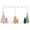 3 Pack - Boho Christmas Chipboard Frames- - BC20622